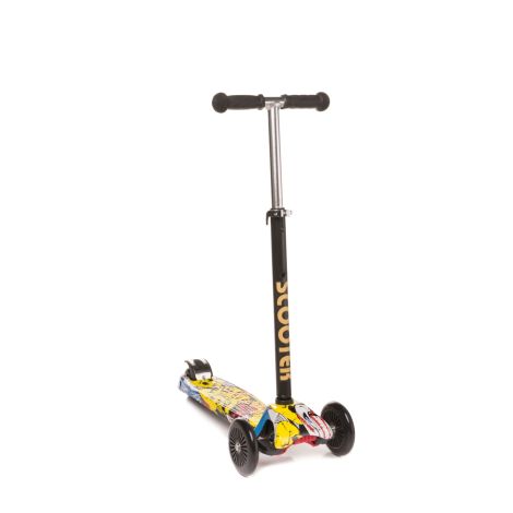 4Baby Mini Scooter – hulajnoga balansowa do 50 kg | Żółty - 3